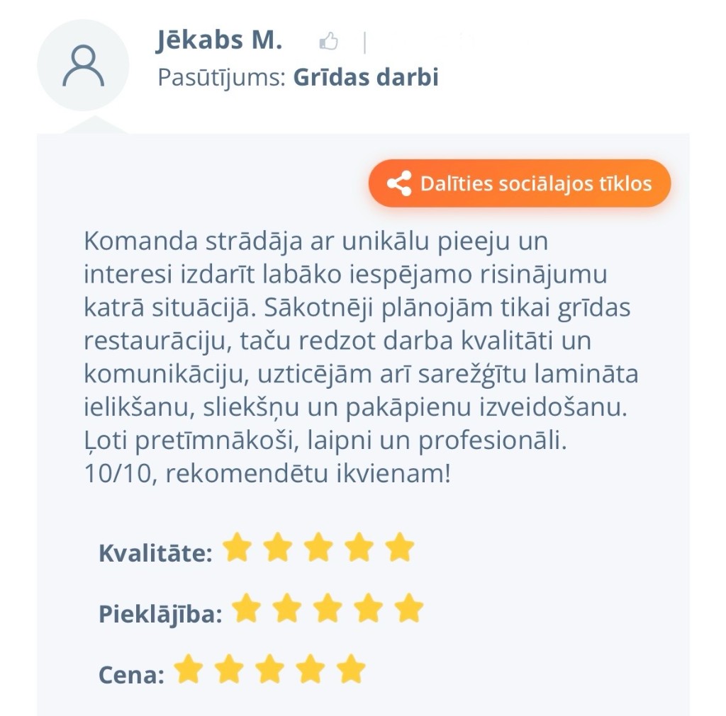 Klienta atsauksme 12